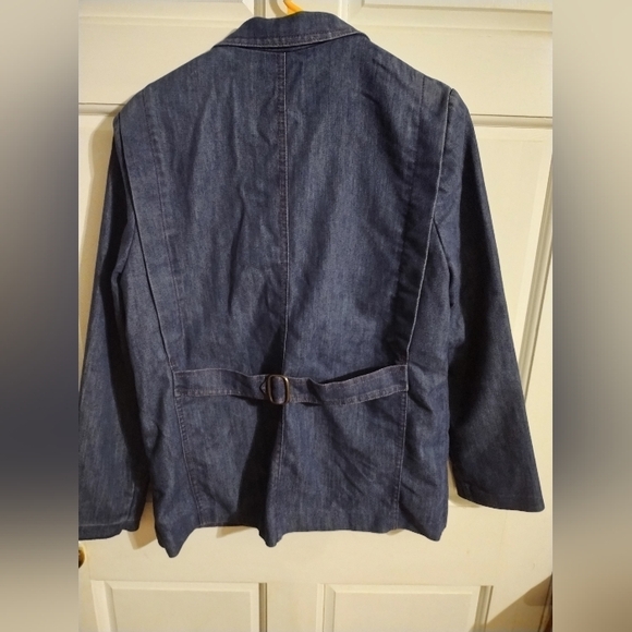 America the beautiful Vintage denim blazer 12 - Picture 3 of 3